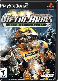 Metal Arms Glitch in the System PAL Playstation 2  box art